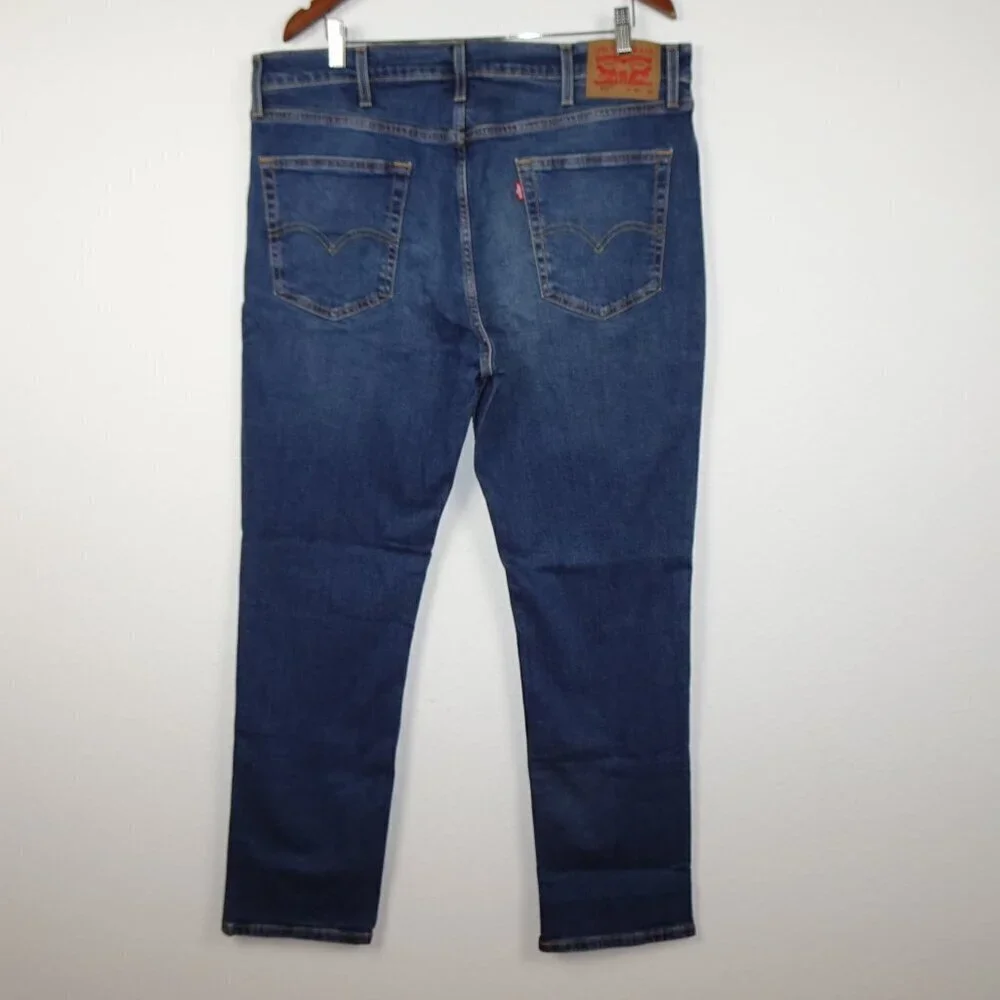 Levi's 511 Slim Jeans Men's Size 40x32 Blue Denim Stretch